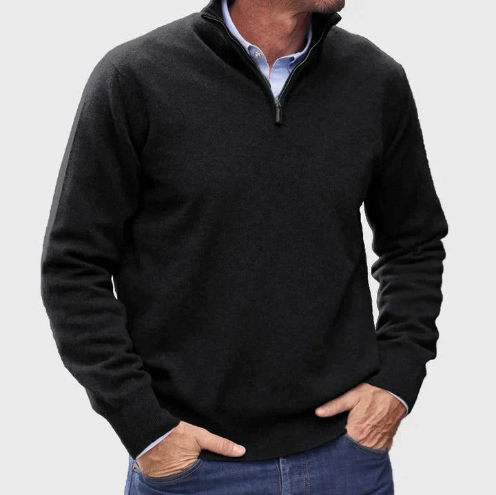 Dexter | Italian Men’s Sweater with Zipper