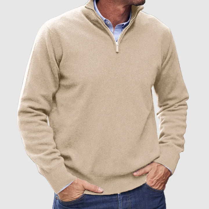 Dexter | Italian Men’s Sweater with Zipper