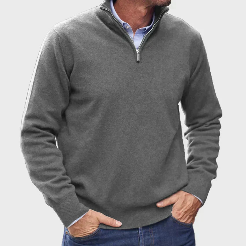 Dexter | Italian Men’s Sweater with Zipper