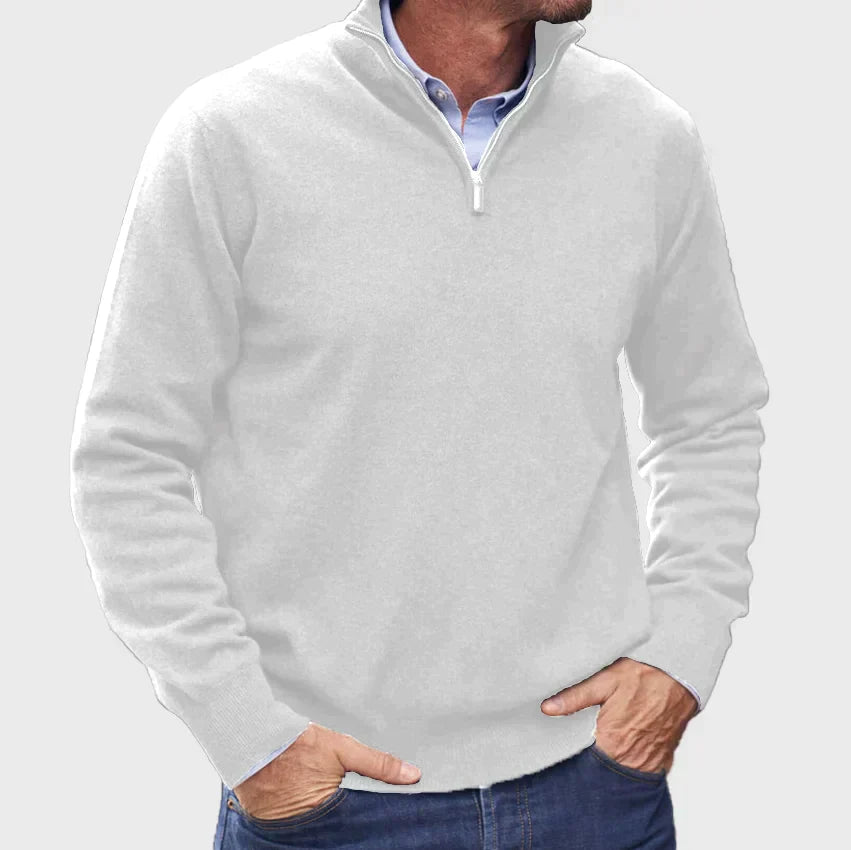 Dexter | Italian Men’s Sweater with Zipper