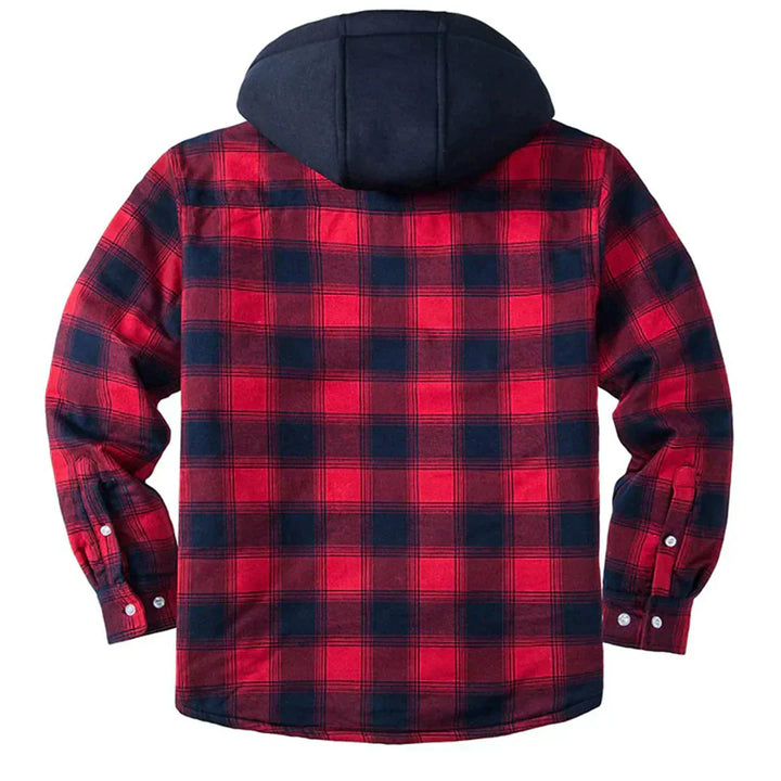 Noel | Checked Hooded Jacket