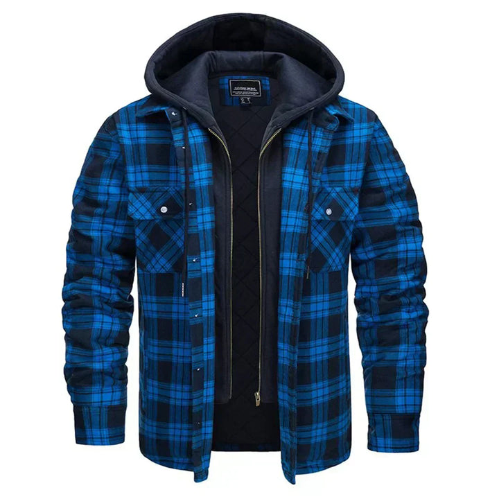 Noel | Checked Hooded Jacket