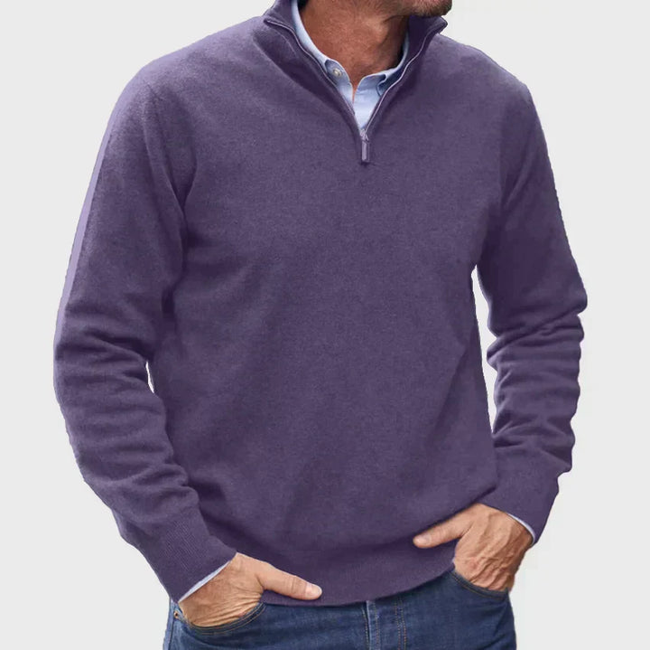 Dexter | Italian Men’s Sweater with Zipper