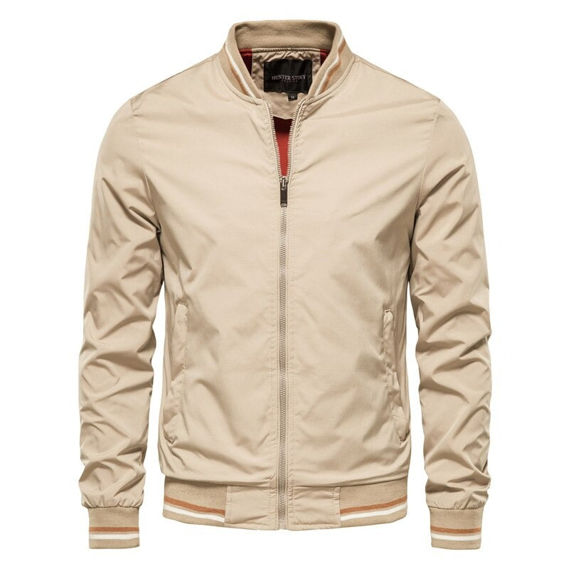 Tom | Men's Lightweight Zip Bomber Jacket