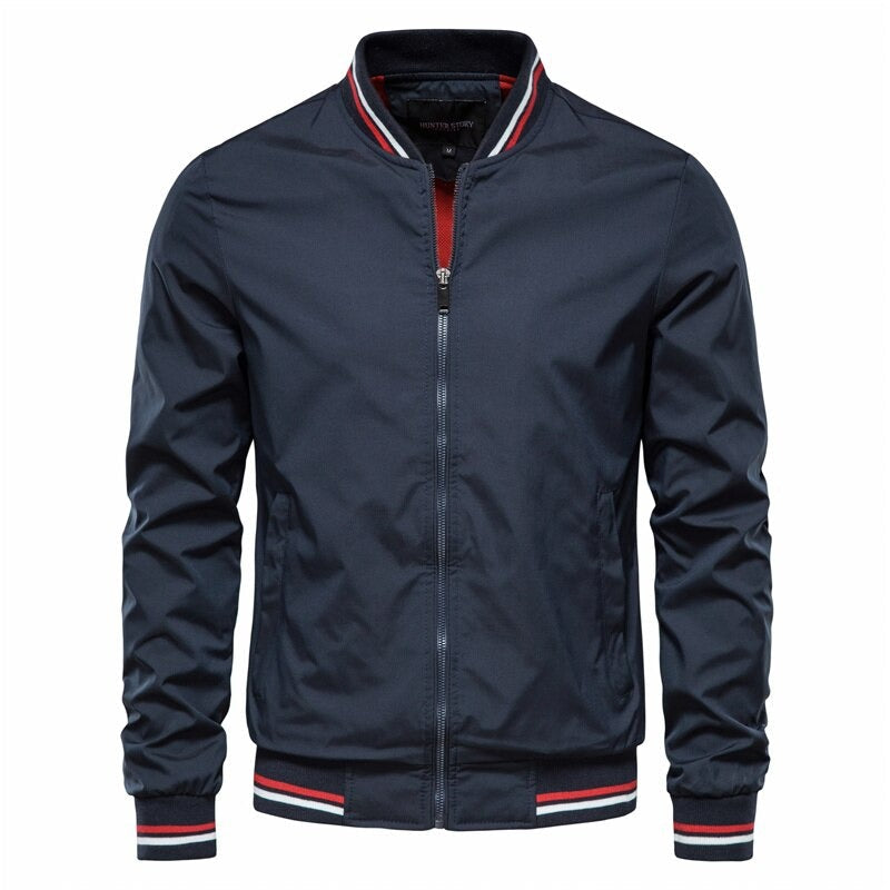 Tom | Men's Lightweight Zip Bomber Jacket
