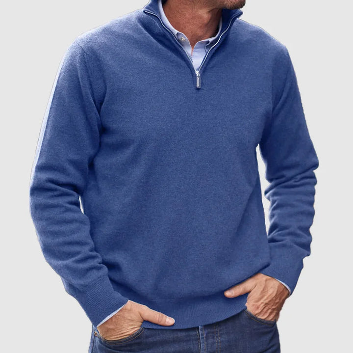 Dexter | Italian Men’s Sweater with Zipper