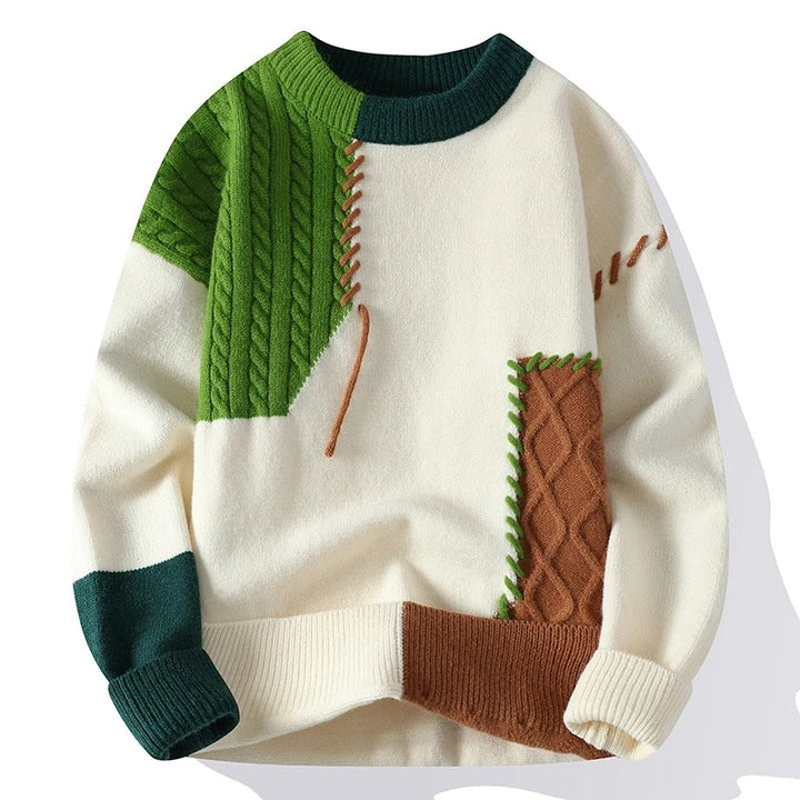 Vaugh | Patchwork Sweater