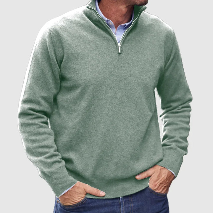 Dexter | Italian Men’s Sweater with Zipper