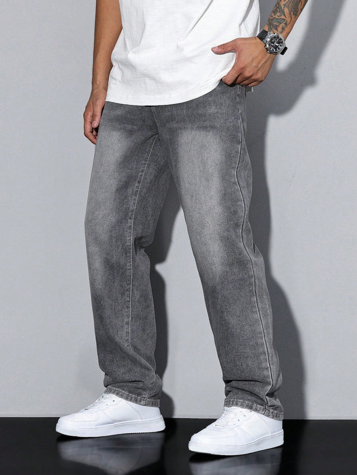 Daan | Solid Color Casual Men's Jeans