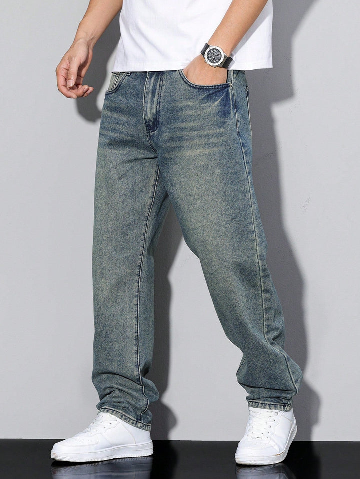 Daan | Solid Color Casual Men's Jeans