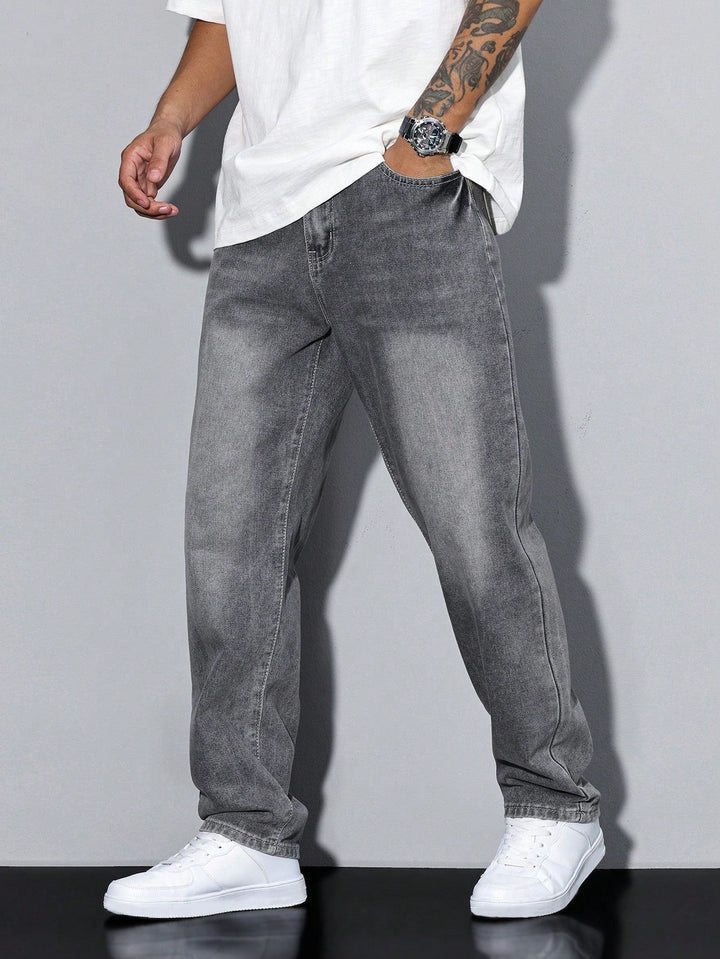 Daan | Solid Color Casual Men's Jeans