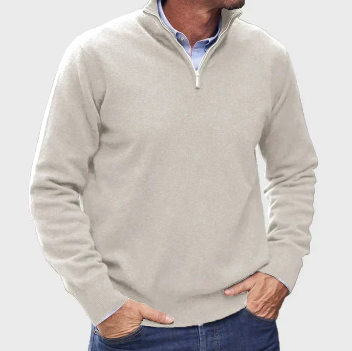 Dexter | Italian Men’s Sweater with Zipper